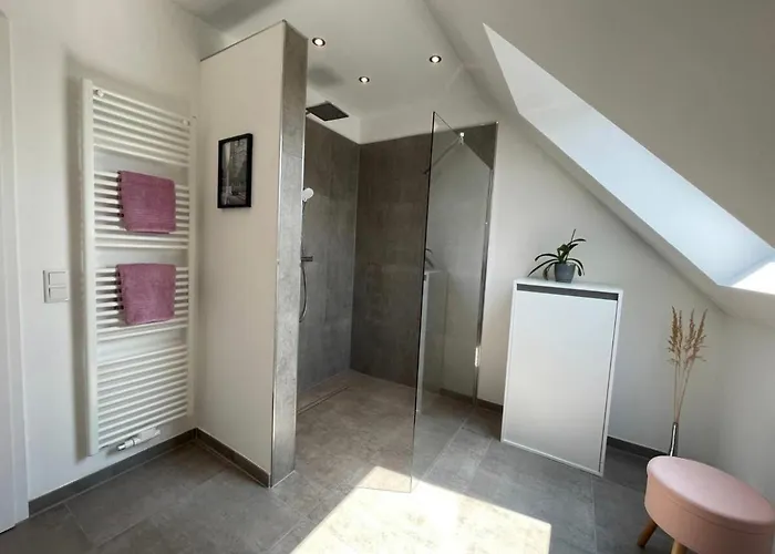 Apartman In Mit Balkon Reken